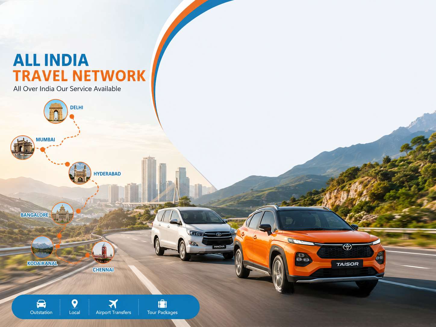 kavin cabs & tour services all india services